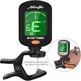 MOREYES Capo with Tuner for Acoustic/Electric Guitar, Bass, Ukulele, Wood Picks view 5