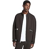 Michael Kors mens Polished Knit Full Zip