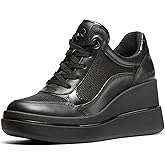 Michael Kors Womens Emmy Wedge Trainer
