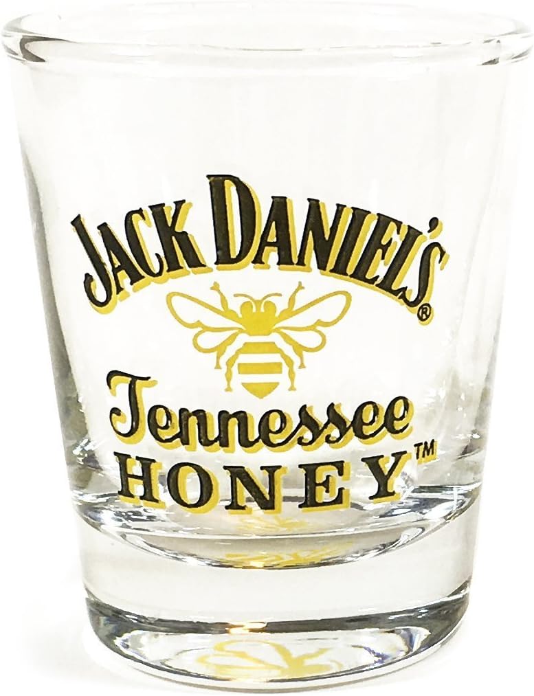 Jack Daniel's Honey Bee Shot Glass 1.5 Oz(1)
