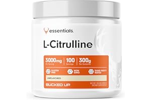 Bucked Up L-Citrulline 3000mg Powder, Essentials (100 Servings)