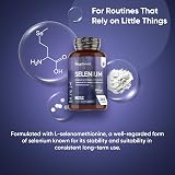 WeightWorld Selenium 200mcg 365 Tablets L-Selenomethionine UK Made Vegan view 2