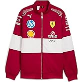 PUMA Scuderia Ferrari F1 2025 Team Vintage Racing Jacket - Red