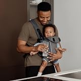 Nuby Newborn Baby Carrier Ergonomic 3-in-1 Dark Grey Lightweight view 4