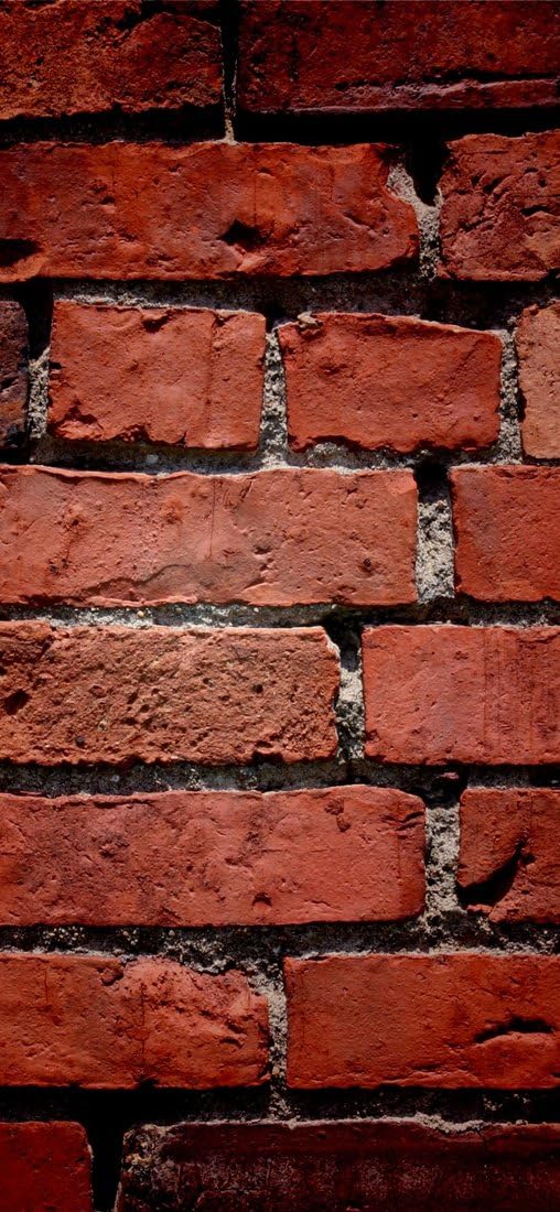 PeelitStickit Brick Texture in Red Style, Wallpaper Design, Wall Mural ID-033, vinyl, Multi-colour