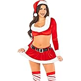 Leg Avenue Women's HoHo Hottie Sexy Santa Costume Adult