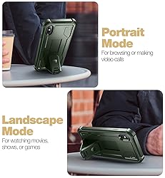 Dexnor for iPhone Xs max Case, [Built in Screen