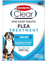 Bob Martin Clear Flea Treatment for Large Dogs 3 Tablets 11kg+