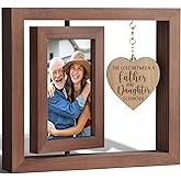 Tiblue Christmas Gifts for Dad from Daughter Son Kids Best Dad Gifts Papa Father Picture Frame 4x6 Father in Law Christmas Gift for Daddy Who Wants Nothing Birthday Gift for Step Bonus New Daddy