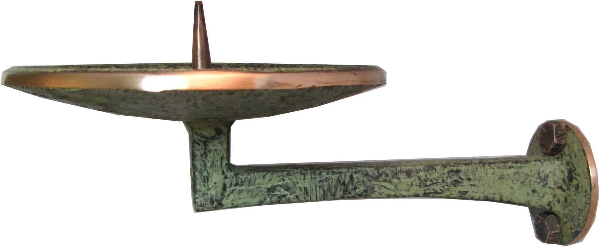 Bronze candlestick candleholder wall 29 cm