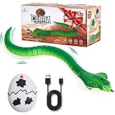 AMCHSURI Remote Control Snakes Realistic Prank Rc Snake Cobra Rechargeable Smart Sensing Cat Toy with Infrared Controller Reptile Toys, Gag Gifts or Christmas for Boys Girls Ages 6+