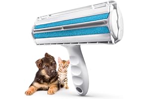 2 BROTHERS WHOLESALE Couch Pet Hair Removal Tool and Roller - Reusable, Easy-to-Clean Dog Hair Remover for Couch and Car, No Batteries or Mess, Ideal for Cat Hair Too