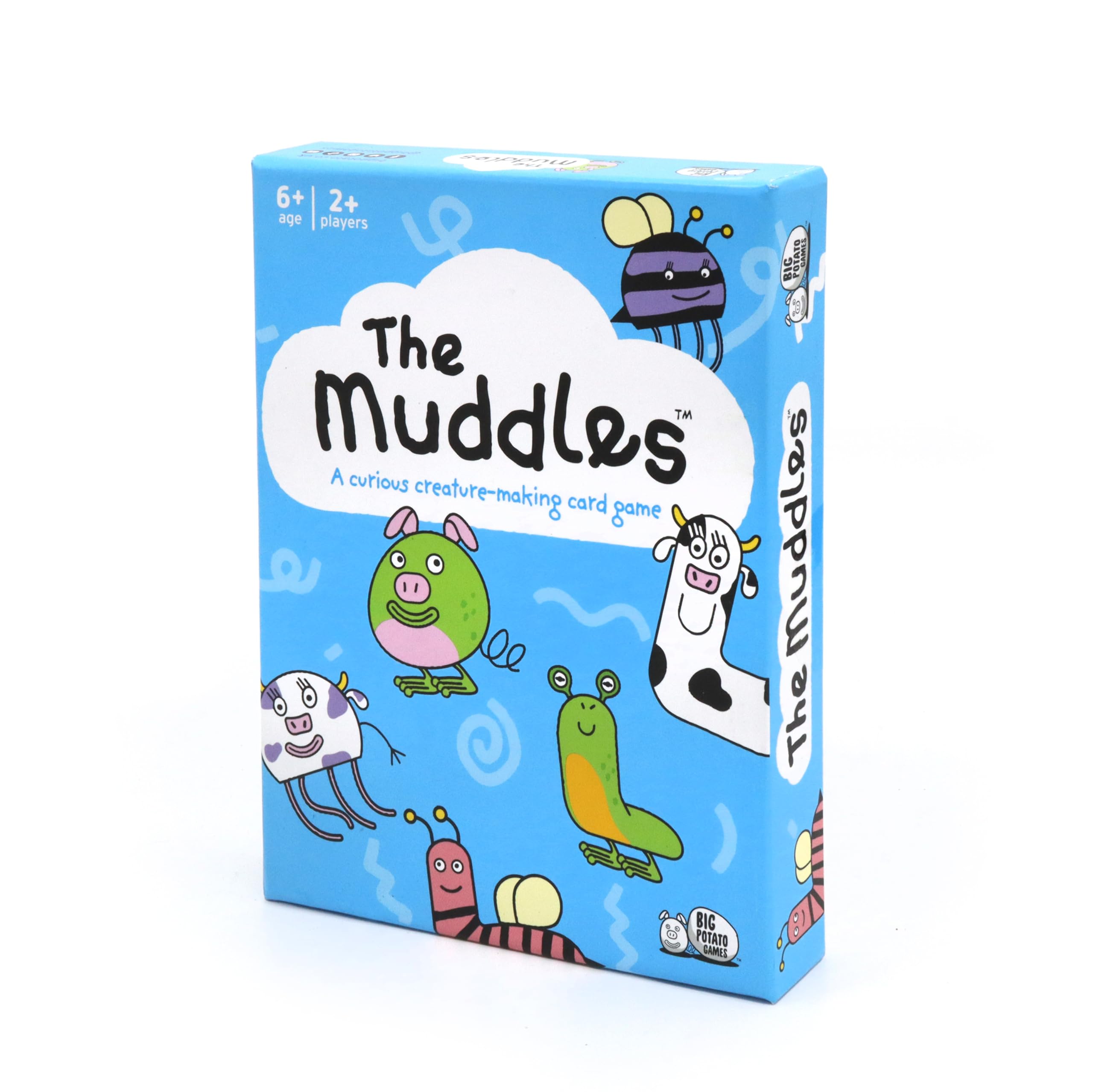 Big Potato The Muddles – Funny Animal-Matching Family Card Game | Hilarious Animal Combinations Game for Kids & Adults | Ages 6+, 2–4 Players
