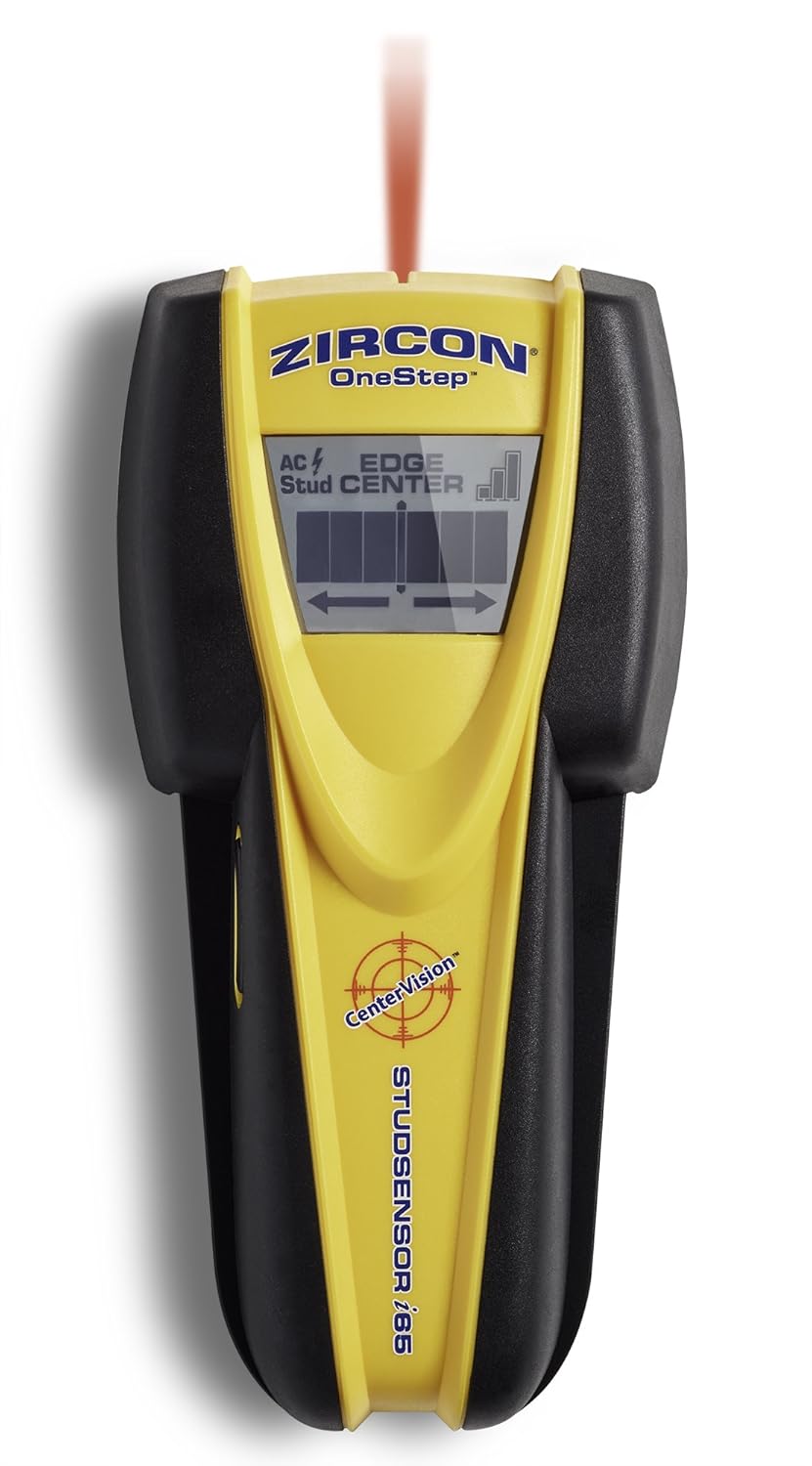 Zircon StudSensor i65 OneStep Center Finding Stud Finder with Wire