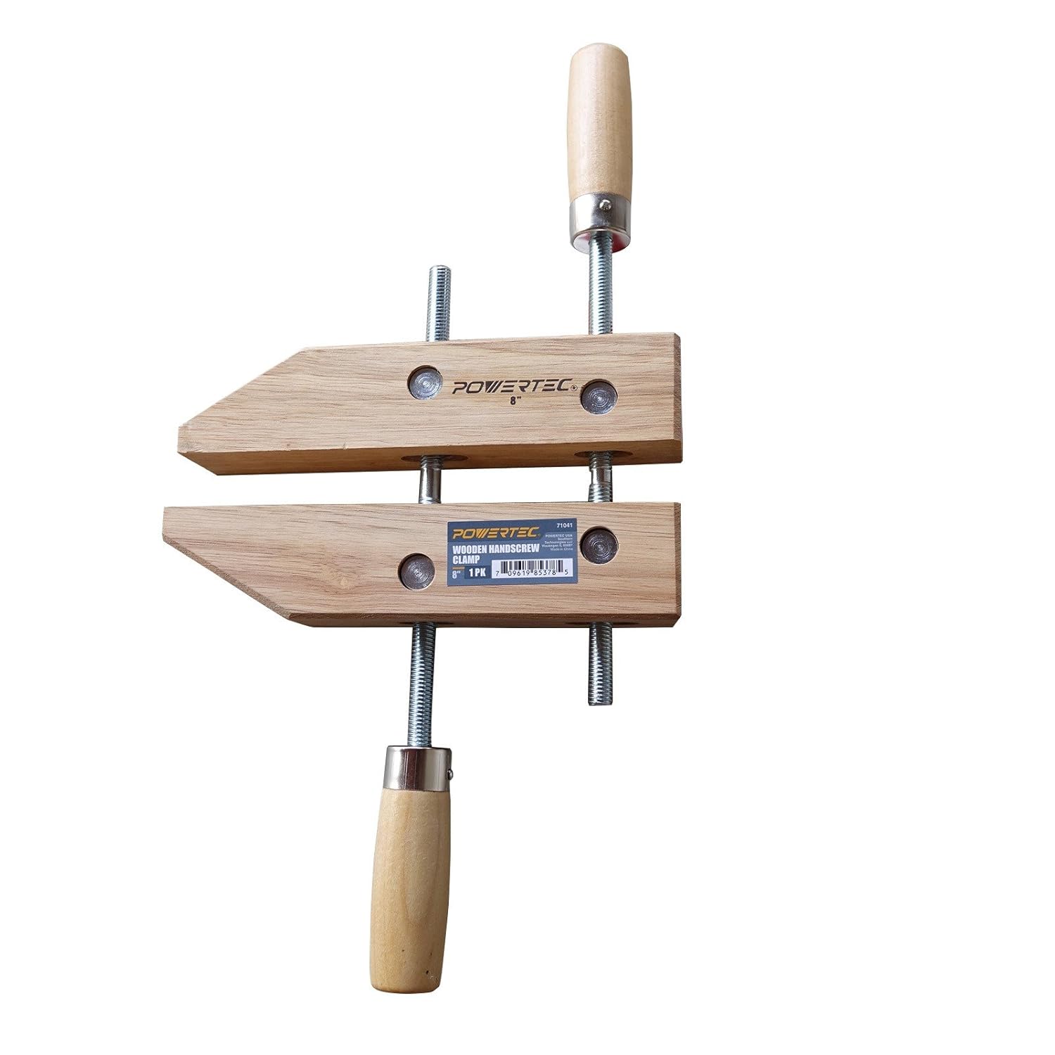 POWERTEC 71041 Wooden Handscrew Clamp, 8Inch Amazon.co.uk DIY & Tools