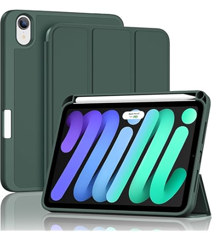 iPad mini (A17 Pro) Wi-Fi 256G ブルー&公式ケース Amazon.co.jp: ProCase iPad Mini A17 Pro 第7世代 2024 Mini6 ケース