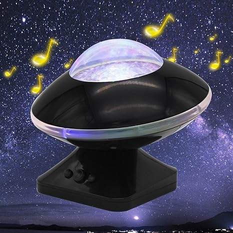 Luckstar Aurora proyector luz nocturna - 45 Degree rotación cambio ...