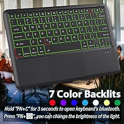 LDSOYIA Touchpad Keyboard Case for Xiaomi Redmi Pad
