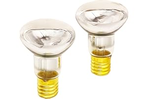 AHCCSD Light Bulb R39 Reflactor for 16-Inch Megma Lamp，30Watts Light Bulbs Replacement Beautiful Magma Lamp Entertaining for Adults and Kids 120 Volt(2 Pack Packing)