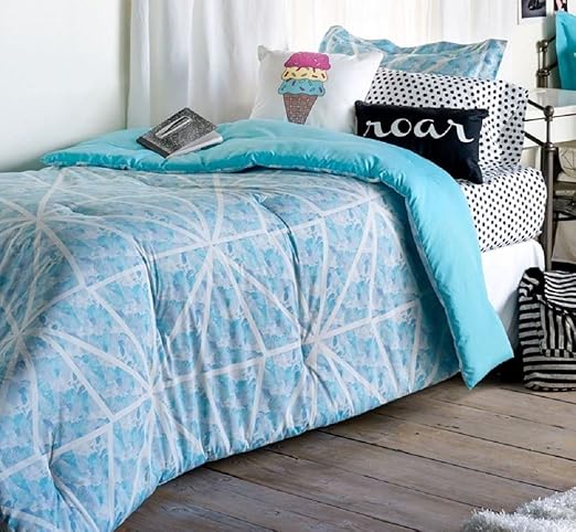 Amazon Com Dormify Reversible Poppy 3 Pc Full Comforter Set