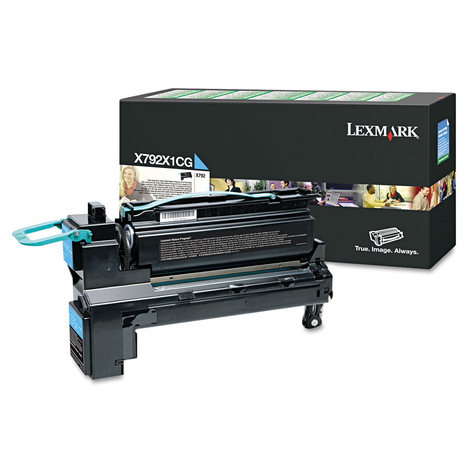 Lexmark - Toner cartridge - Extra High Yield - 1 x cyan - 20000 pages - LCCP, LRP