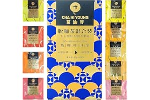 WT WEETEE CHA HI YOUNG Decaf Tea Sampler, Decaffeinated Oolong, Black, Peach Oolong, Lemon Oolong Tea Bags, CO2-Decaffeinated, Drink All Day