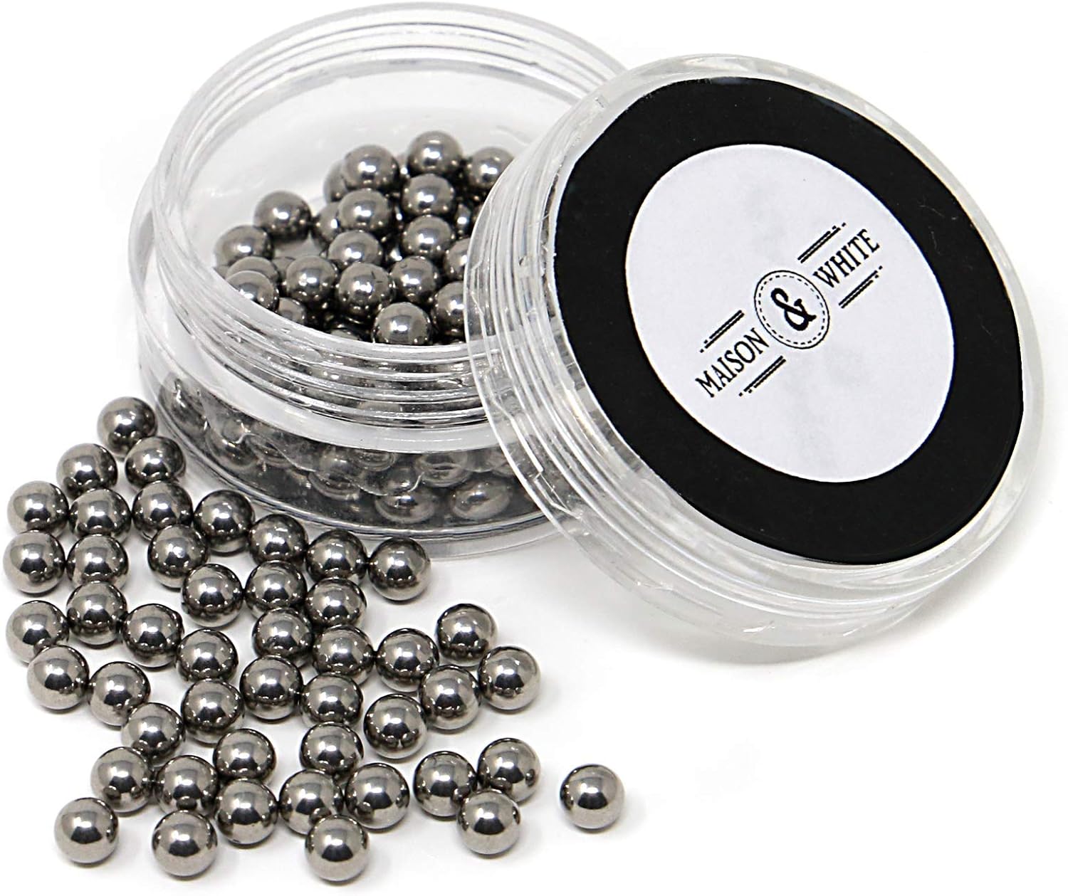 Home & Garden Stainless Steel Decanter Cleaning Balls For Glasses Vases Baby Bottles Flasks UK