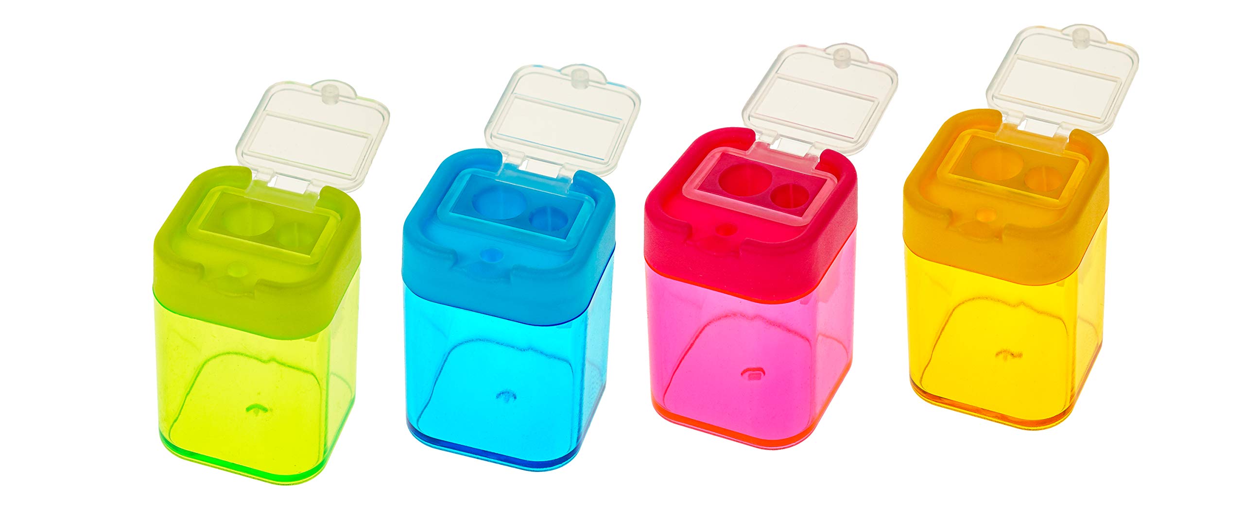 TSI 4Side 45628 Double Sharpener with Clasp Pack of 12