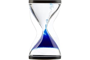 TFA DOSTMANN Sand Timer Hourglass 10 Minutes Sandglass Timer Sand Clock for Kids Games Classroom Kitchen Home Office Decoration