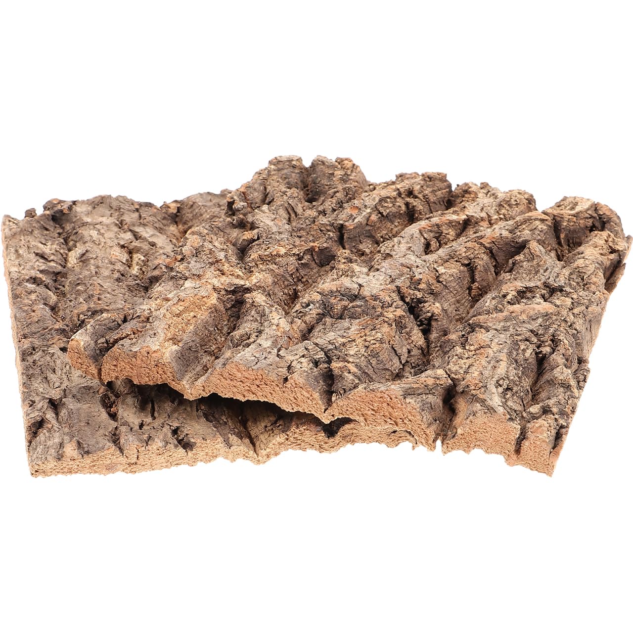 Toddmomy Cork Bark for Reptiles - Natural Tree Bark Decor for Tortoises Lizards & Snakes - Ideal Basking Platform for Terrarium or Vivarium - 19 5 X 14 8 X 3 Cm