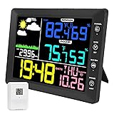 Urageuxy Weather Station Wireless Indoor Outdoor