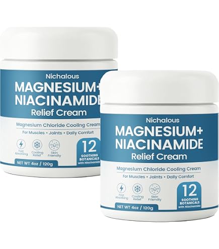 Amazon.com : Nichalous Magnesium Joint Relief Cream – Deep