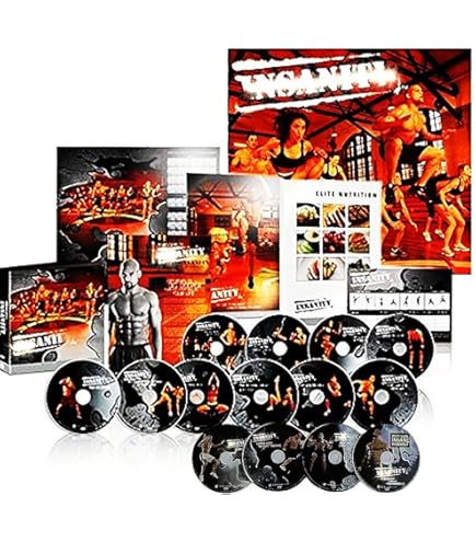 P9OX DVD Workout COMPLETE Kit, Fitness Planners - Amazon Canada