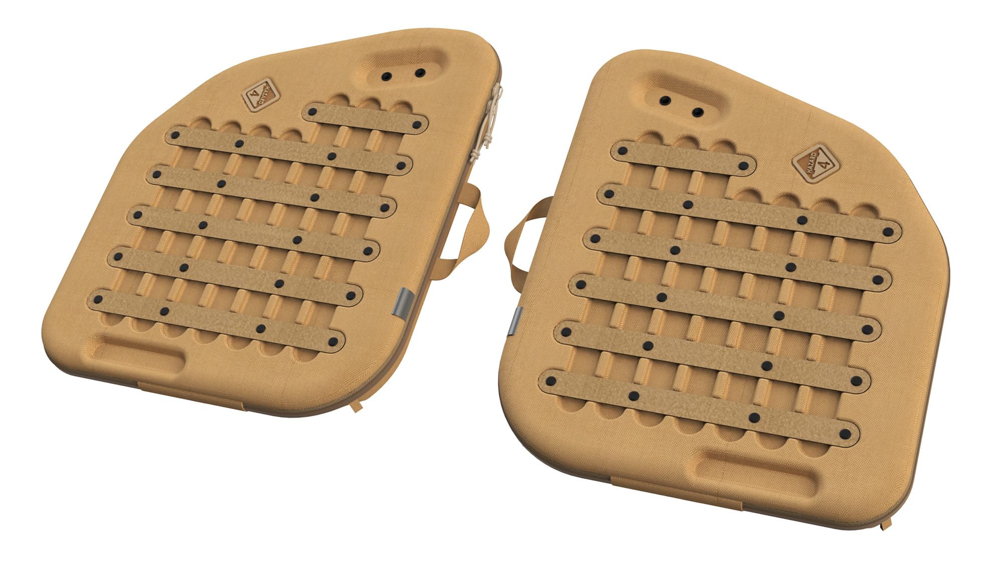 HAZARD 4 Jeep Molded Storage Headliners Front Set