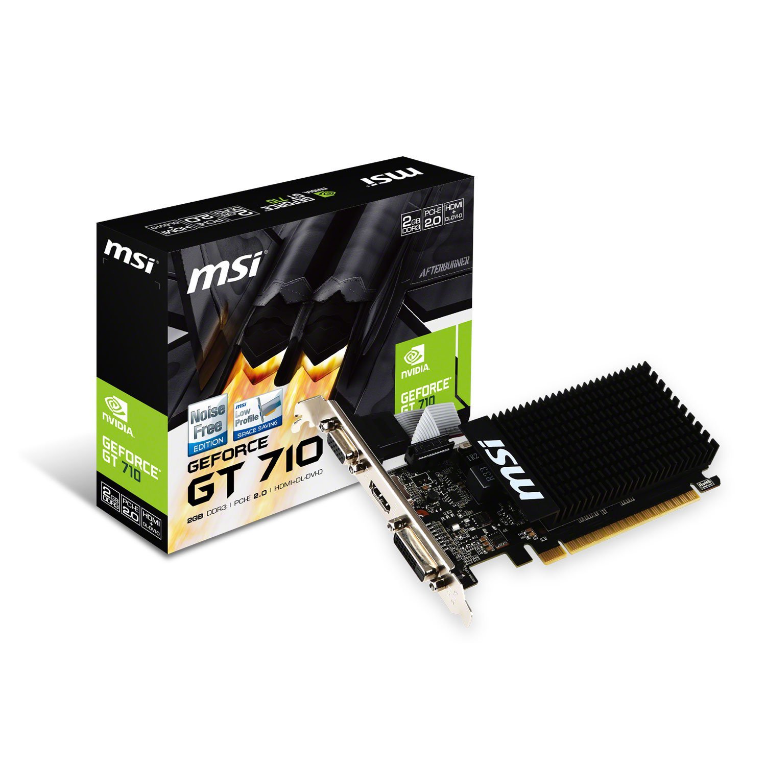 MSI V R NVIDIA GeForce GT GB Tarjeta gráfica Pasivo LP ATX