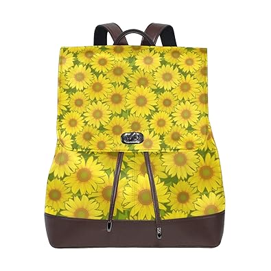 Amazon Com Sunflower Party Atmosphere Decoration Fashion Backpack
