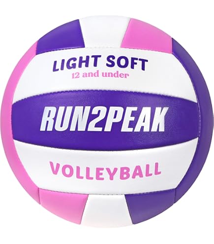 Amazon.com : Molten MS240 Light Touch Volleyball, Green/Blue/White