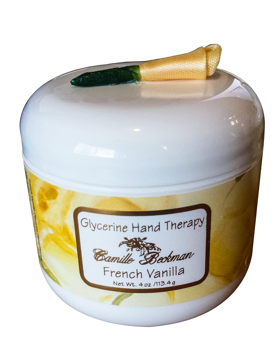 Camille Beckman Glycerine Hand Therapy Cream, French Vanilla, 4 Ounce : Hand Creams : Beauty