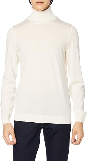 Amazon ボス ニット セーター タートルネックセーター エクストラファイン イタリアンメリノウール メンズ セーター 通販