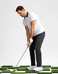 G Gradual Mens Golf Pants Stretch Dress Casual