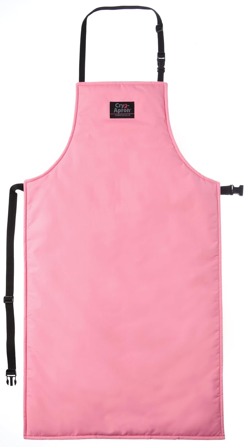 CryoApron PCA42 Cryogenic Apron, 42" Length x 24" Width, Pink