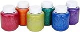 Crayola Washable Glitter Paint Assorted Colours Pack of 6 2oz Bottles view 6