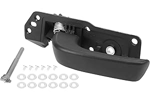 X AUTOHAUX 20833606 20871488 Car Interior Door Handle Front Left Side for GMC Sierra 1500 2500 3500 for Chevrolet Silverado 1