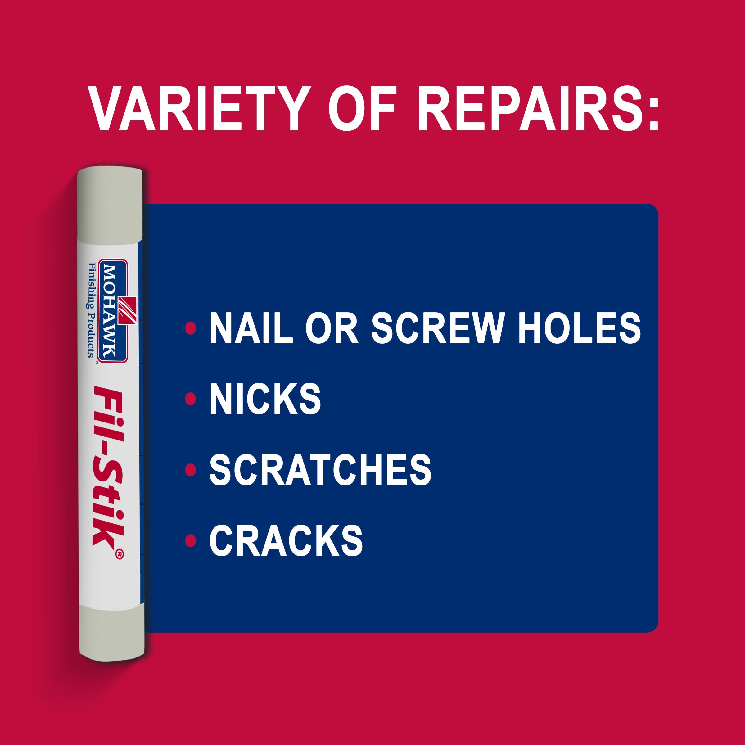 Mohawk Finishing Products Fill Stick (FilStik) Putty Stick For Wood