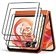 (3 Pack for Motorola Razr 2024 Front Screen Protector,Razr 2024 Tempered Glass Screen Protector,3D Curved,Anti Scratch, Bubble Free,Case Friendly Screen Protector for Moto Razr 2024 Clear