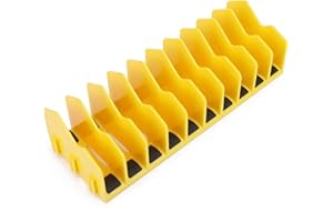 HURRICANE Plier Organizer Rack, 10-Slot Pliers Cutters Organizer Rack with Non-Slip Rubber Base, Keep Pliers Organized in Too