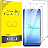 JETech Screen Protector for Samsung Galaxy A17 5G / 4G 6.7-Inch, 9H Tempered Glass Film, Anti-Scratch, HD Clear, 3-Pack