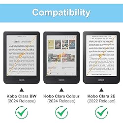 Case for Kobo Clara Colour/Clara BW/Compatible Kobo