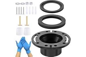 CODOHI RV Toilet Seal Repair Kit for Dometic Toilets, Compatible with 300 310 and 320 Models，Replaces 385345892 RV Floor Flange and 385311658 Flush Seal and 385311652 Base Seal