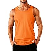 Gofeat Men's Workout Tank Top Athletic Cotton Sleeveless Shirts